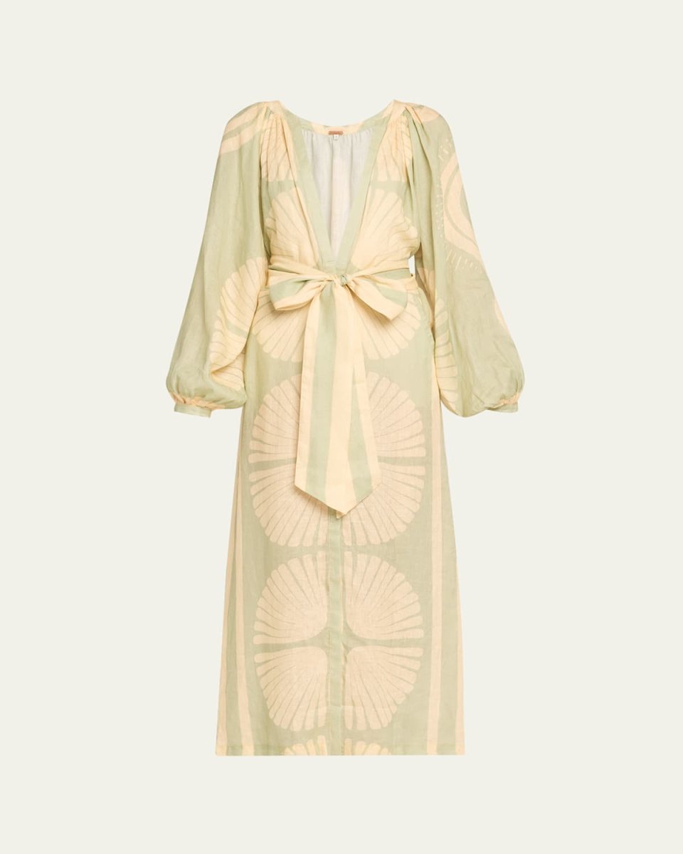 Divinatory Word Ankle Dress